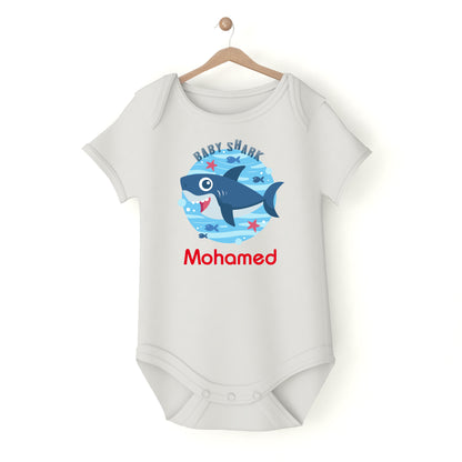 Baby Shark Bodysuit Short Sleeve