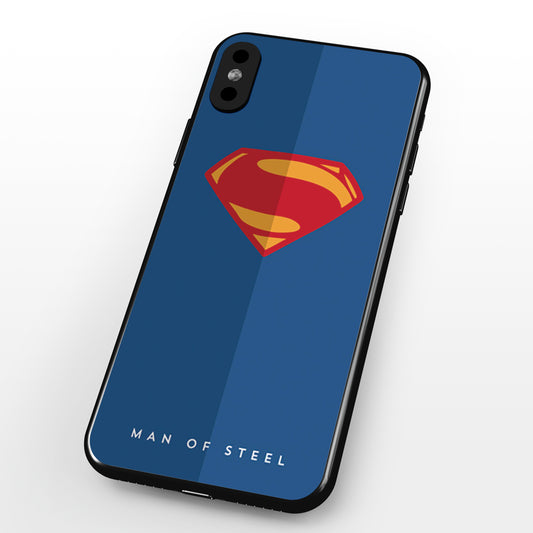 Superman Logo Phone Case Printed Back Cover