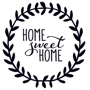 Home Sweet Wall Art Decal Vinyl Sticker