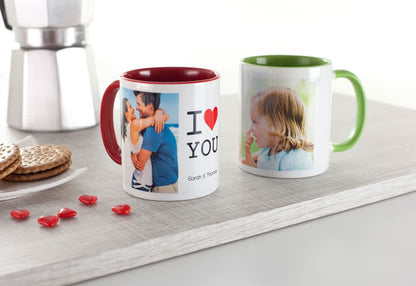 Customized Colored Inner & Handle Mug 11oz